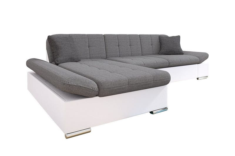 Kintore 3-sits Hörnsoffa NO_BRAND Light Grey/White - Möbler - Vardagsrum - Soffor - Hörnsoffor