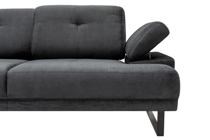 Kitimat Divansoffa 3-sits - Antracit - Möbler - Vardagsrum - Soffor - Divansoffa & schäslong