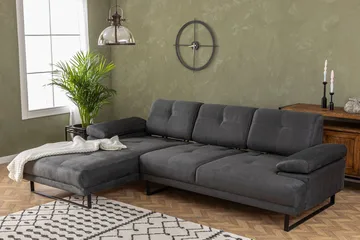 Kitimat Divansoffa 3-sits - Antracit - Möbler - Vardagsrum - Soffor - Divansoffa & schäslong