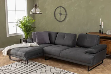 Kitimat Divansoffa 3-sits - Antracit - Möbler - Vardagsrum - Soffor - Divansoffa & schäslong
