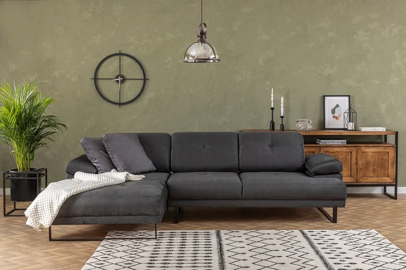 Kitimat Divansoffa 3-sits, Antracit