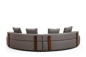Lasalle Soffa 4-sits - Grå - Möbler - Vardagsrum - Soffor - 4-sits soffor