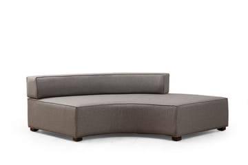 Lasalle Svängd Soffa 6-sits - Grå - Möbler - Vardagsrum - Soffor