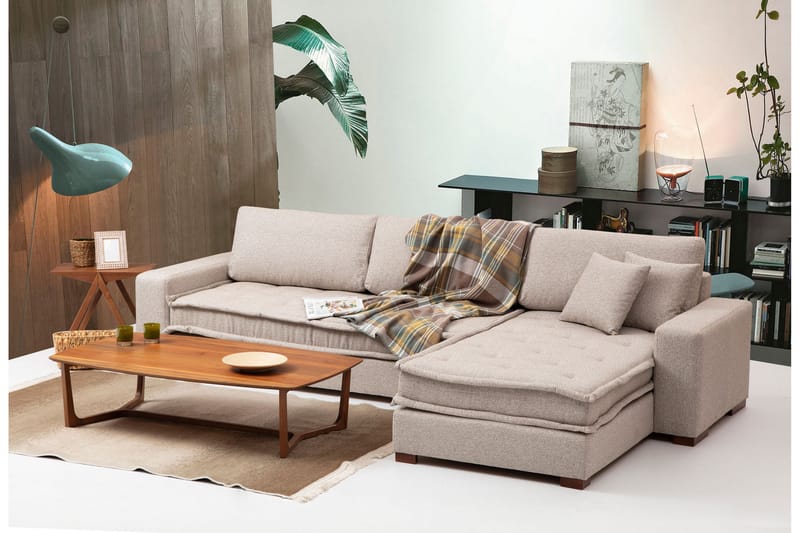 Limehill Divansoffa 3-sits Beige - Möbler - Vardagsrum - Soffor - Hörnsoffor
