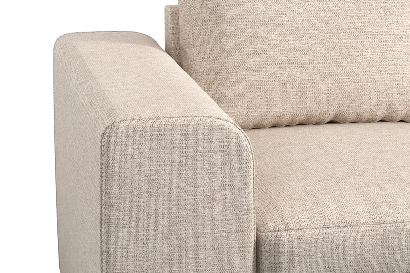 Link 5-sits Vändbar L-formad Hörnsoffa i Tyg - Beige - Möbler - Vardagsrum - Soffor - Hörnsoffor