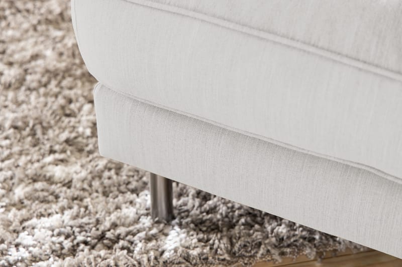 Marc Hörnsoffa Höger - Ljusbeige/Krom - Möbler - Vardagsrum - Soffor - Hörnsoffor