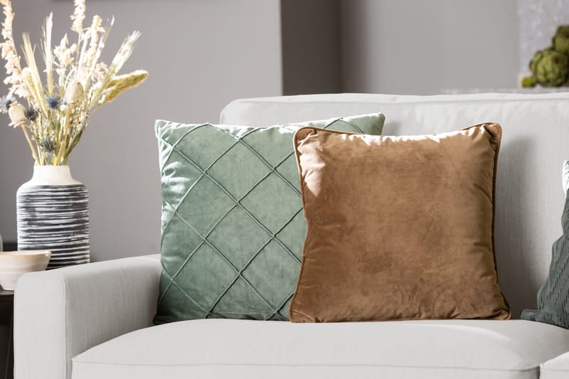 Marc Hörnsoffa Höger - Ljusbeige/Krom - Möbler - Vardagsrum - Soffor - Hörnsoffor