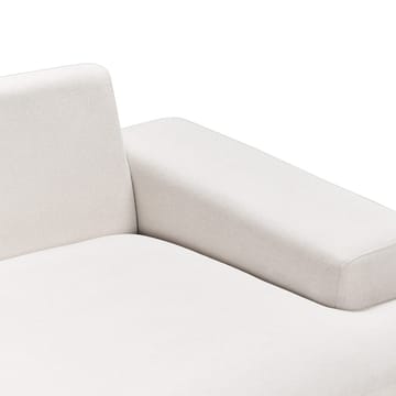 Hörnsoffa Mariferd - Beige, svart, mörkt trä/Högervänd - Möbler - Vardagsrum - Soffor - Divansoffa & schäslong