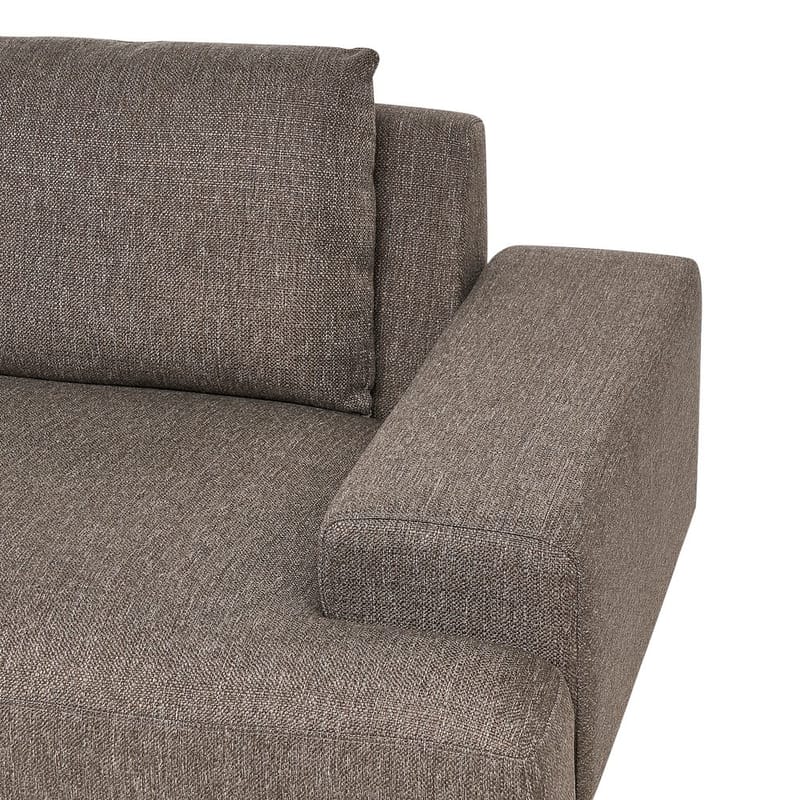 Hörnsoffa Mariferd - Brunt, svart, mörkt trä/Högervänd - Möbler - Vardagsrum - Soffor - Hörnsoffor