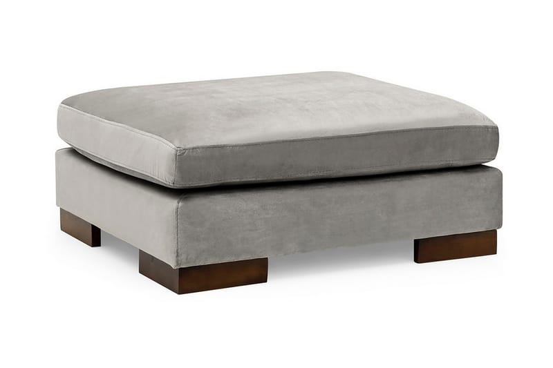 MARYLOUISE Soffa med Schäslong m Pall Höger Ljusgrå/Natur - Möbler - Vardagsrum - Soffor - Hörnsoffor