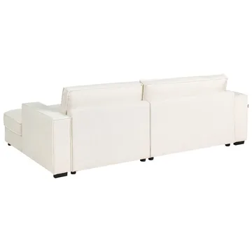 Hörnsoffa med fotpall Renders - Beige - Möbler - Vardagsrum - Soffor - Divansoffa & schäslong