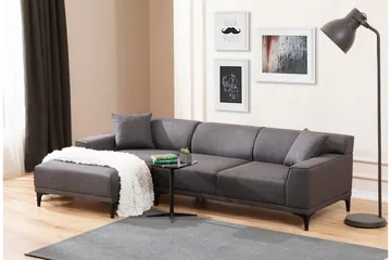 Mississauga Divansoffa 3-sits - Antracit - Möbler - Vardagsrum - Soffor - Divansoffa & schäslong