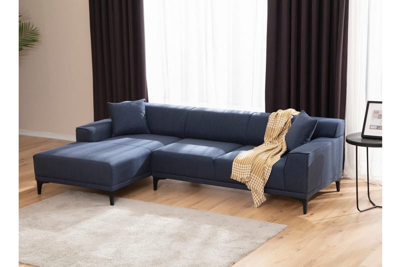 Mississauga Divansoffa 3-sits - Blå - Möbler - Vardagsrum - Soffor - Hörnsoffor