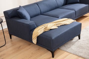 Mississauga Divansoffa 3-sits - Blå - Möbler - Vardagsrum - Soffor - Divansoffa & schäslong