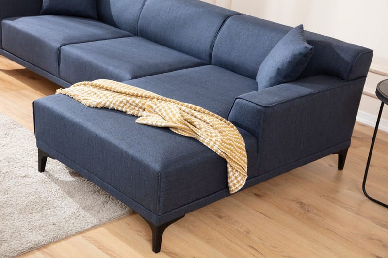 Mississauga Divansoffa 3-sits - Blå - Möbler - Vardagsrum - Soffor - Hörnsoffor