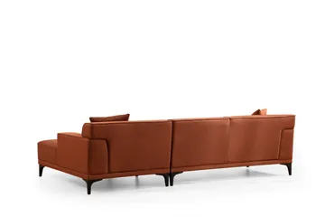 Mississauga Divansoffa 3-sits - Orange - Möbler - Vardagsrum - Soffor - Divansoffa & schäslong