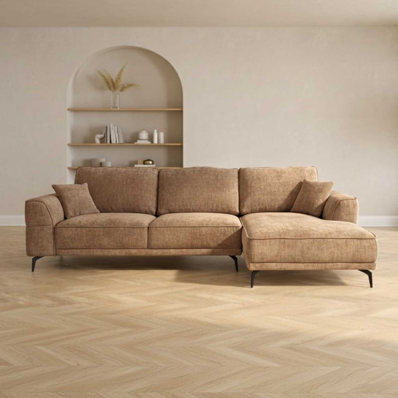 Hörnsoffa Monar Höger - beige - Möbler - Vardagsrum - Soffor - Hörnsoffor