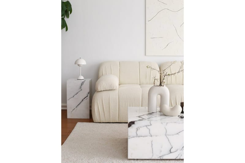 Murum Hörnsoffa 3-sits - Vit - Möbler - Vardagsrum - Soffor - Divansoffa & schäslong