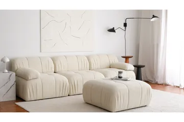 Murum Hörnsoffa 3-sits - Vit - Möbler - Vardagsrum - Soffor - Divansoffa & schäslong