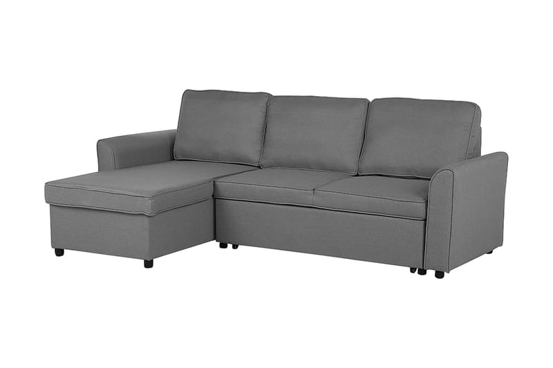 Nesna Hörnsoffa 228 cm - Grå - Möbler - Vardagsrum - Bäddsoffor - Hörnbäddsoffa