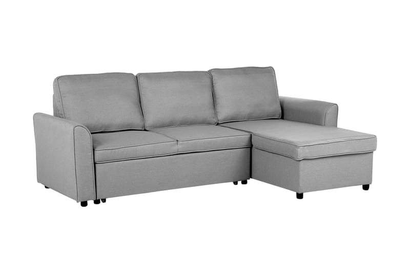 Nesna Hörnsoffa 228 cm - Grå - Möbler - Vardagsrum - Bäddsoffor - Hörnbäddsoffa