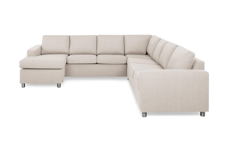 NEW YORK Hörnsoffa Large med Divan Vänster Beige - Möbler - Vardagsrum - Soffor - Hörnsoffor