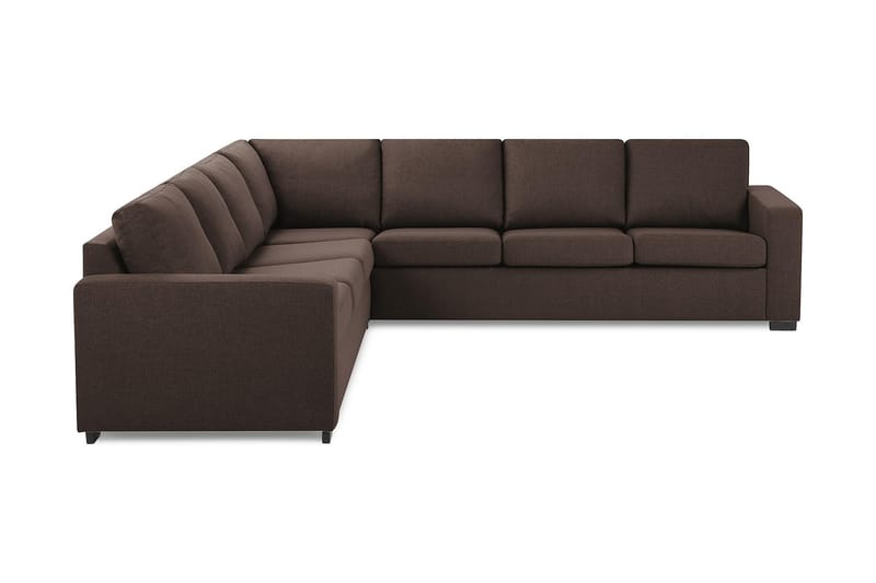 NEW YORK Hörnsoffa XL Vändbar Brun - Möbler - Vardagsrum - Soffor - Hörnsoffor