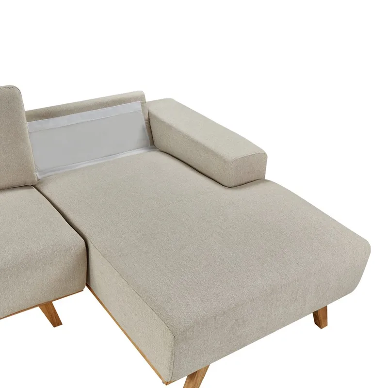 Hörnsoffa Nora - Beige - Möbler - Vardagsrum - Soffor - Hörnsoffor