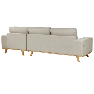 Hörnsoffa Nora - Beige - Möbler - Vardagsrum - Soffor - Divansoffa & schäslong