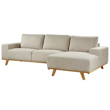 Hörnsoffa Nora - Beige - Möbler - Vardagsrum - Soffor - Divansoffa & schäslong