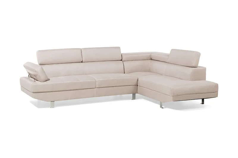Norrea Hörnsoffa 261 cm - Beige - Möbler - Vardagsrum - Soffor - Hörnsoffor