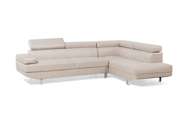 Norrea Hörnsoffa 261 cm - Beige - Möbler - Vardagsrum - Soffor - Hörnsoffor