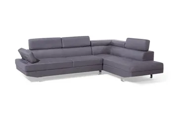 Norrea Hörnsoffa 261 cm - Grå - Möbler - Vardagsrum - Soffor - Divansoffa & schäslong