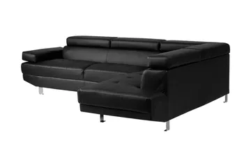 Norrea Hörnsoffa 261 cm - Svart - Möbler - Vardagsrum - Soffor - Divansoffa & schäslong