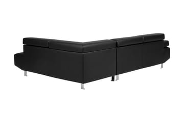 Norrea Hörnsoffa 261 cm - Svart - Möbler - Vardagsrum - Soffor - Divansoffa & schäslong