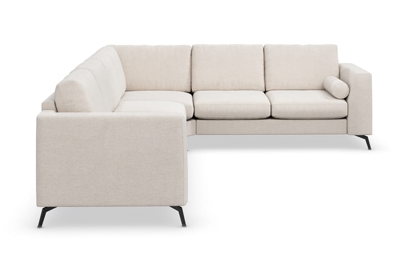Ocean Lyx 5-sits Vändbar L-formad Hörnsoffa i Tyg - Beige - Möbler - Vardagsrum - Soffor - Hörnsoffor