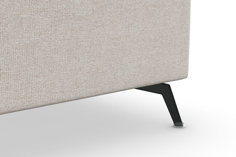 Ocean Lyx 5-sits Vändbar L-formad Hörnsoffa i Tyg - Beige - Möbler - Vardagsrum - Soffor - Hörnsoffor