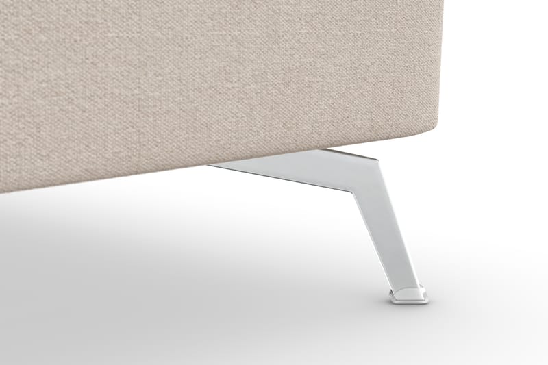 Ocean Lyx 5-sits Vändbar L-formad Hörnsoffa i Tyg - Beige - Möbler - Vardagsrum - Soffor - Hörnsoffor