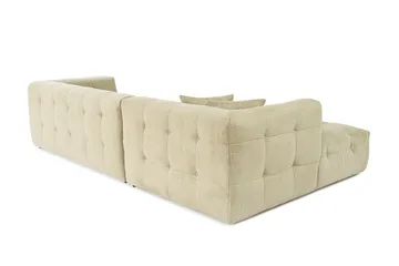 Octavian Hörnsoffa 3-sits - Green - Möbler - Vardagsrum - Soffor - Modulsoffor - Komplett modulsoffa