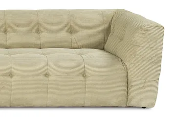 Octavian Hörnsoffa 3-sits - Green - Möbler - Vardagsrum - Soffor - Modulsoffor - Komplett modulsoffa