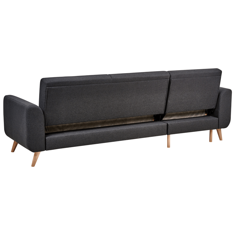 Hörnsoffa Ollsta Högervänd - Svart - Möbler - Vardagsrum - Bäddsoffor - Bäddsoffa divan
