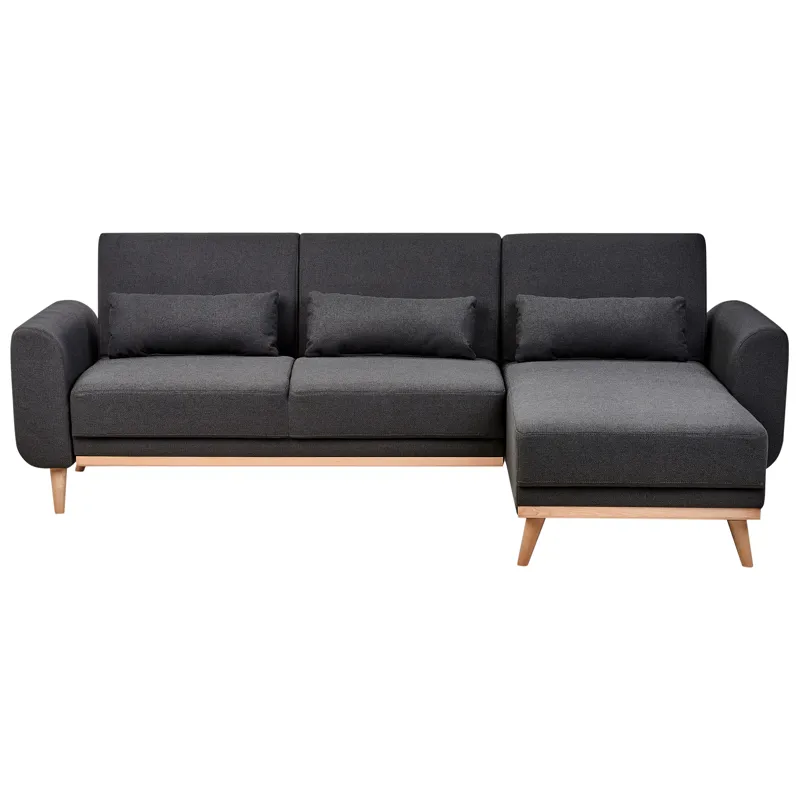 Hörnsoffa Ollsta Vänstervänd, Svart
