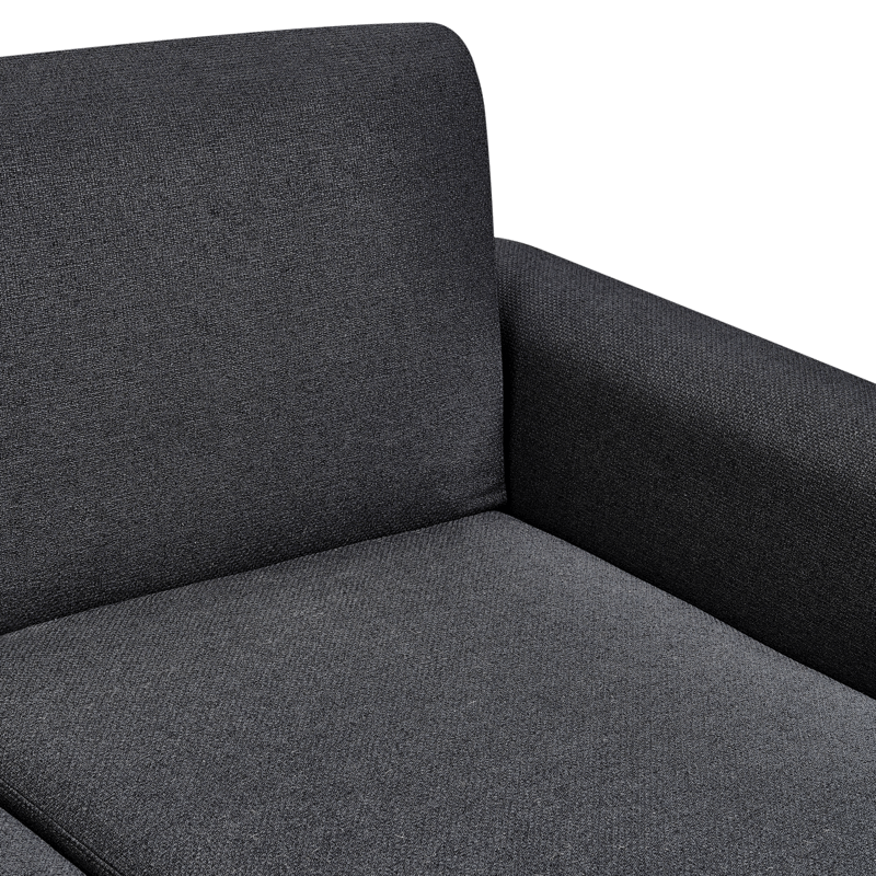 Hörnsoffa Ollsta Vänstervänd - Svart - Möbler - Vardagsrum - Bäddsoffor - Bäddsoffa divan