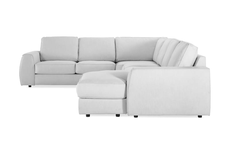 Optus Lyx 5-sits Högervänd U-formad Hörnsoffa med divan i Tyg - Grå - Möbler - Vardagsrum - Soffor - Hörnsoffor