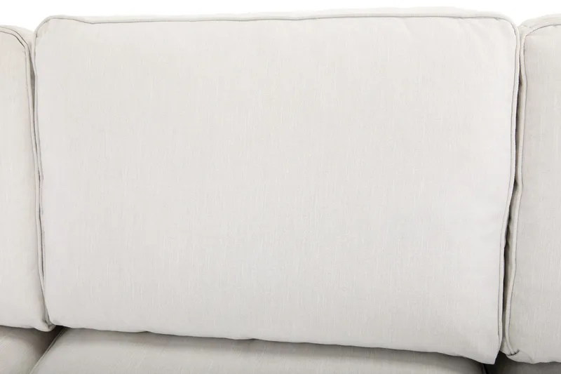 Optus Lyx 5-sits Högervänd U-formad Hörnsoffa med divan i Tyg - Ljusgrå - Möbler - Vardagsrum - Soffor - Hörnsoffor