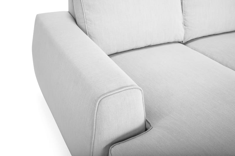 Optus Lyx 5-sits Vändbar L-formad Hörnsoffa i Tyg - Grå - Möbler - Vardagsrum - Soffor - Hörnsoffor