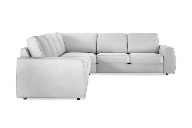 Optus Lyx 5-sits Vändbar L-formad Hörnsoffa i Tyg - Grå - Möbler - Vardagsrum - Soffor - Hörnsoffor