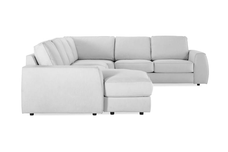 Optus Lyx 5-sits Vänstervänd U-formad Hörnsoffa med divan i Tyg - Grå - Möbler - Vardagsrum - Soffor - Hörnsoffor
