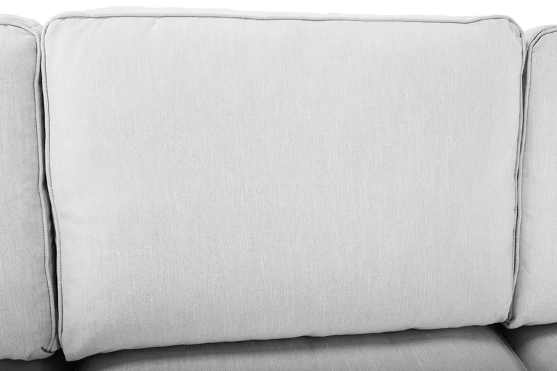 Optus Lyx 5-sits Vänstervänd U-formad Hörnsoffa med divan i Tyg - Grå - Möbler - Vardagsrum - Soffor - Hörnsoffor