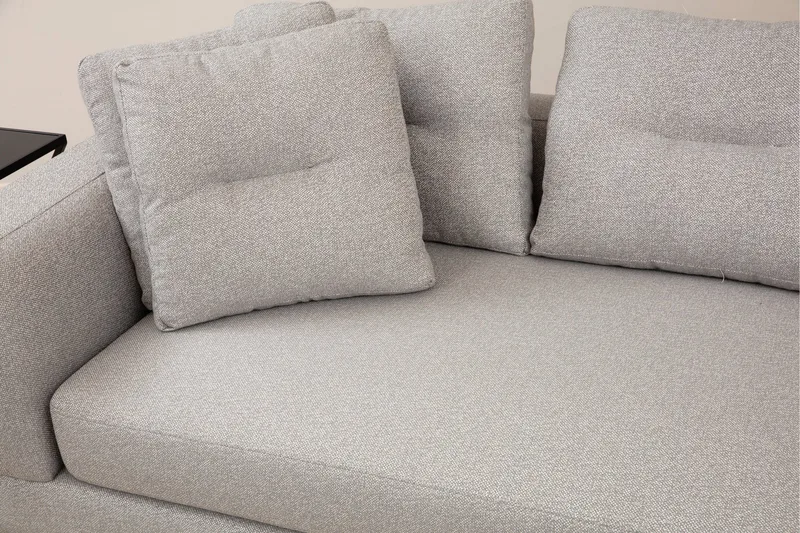 Pavdova Hörnsoffa 4-sits - Ljusgrå - Möbler - Vardagsrum - Soffor - U-soffor